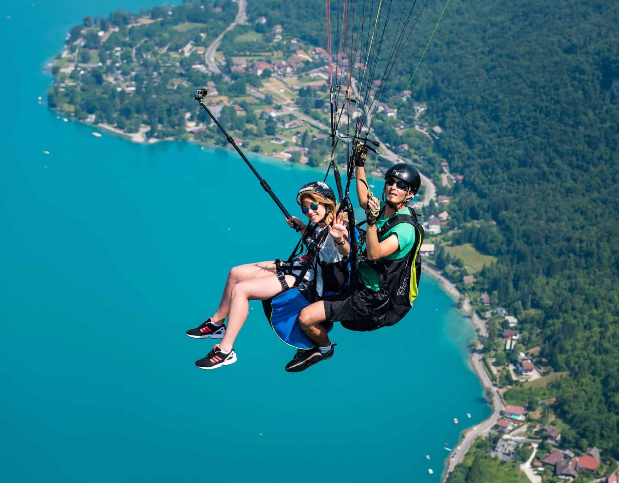 Stage de pilotage de parapente proche d'Annecy