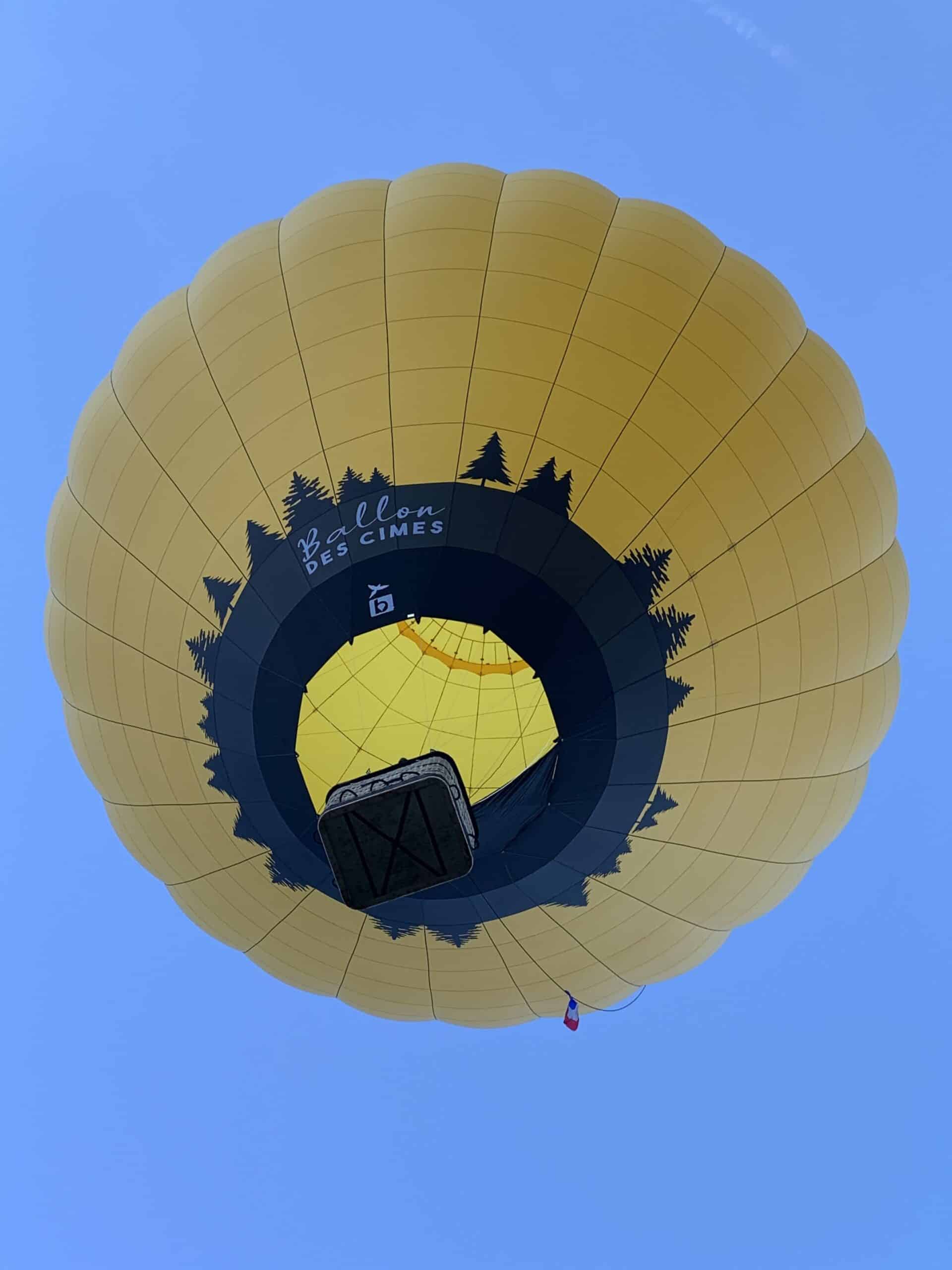 Vol en montgolfière