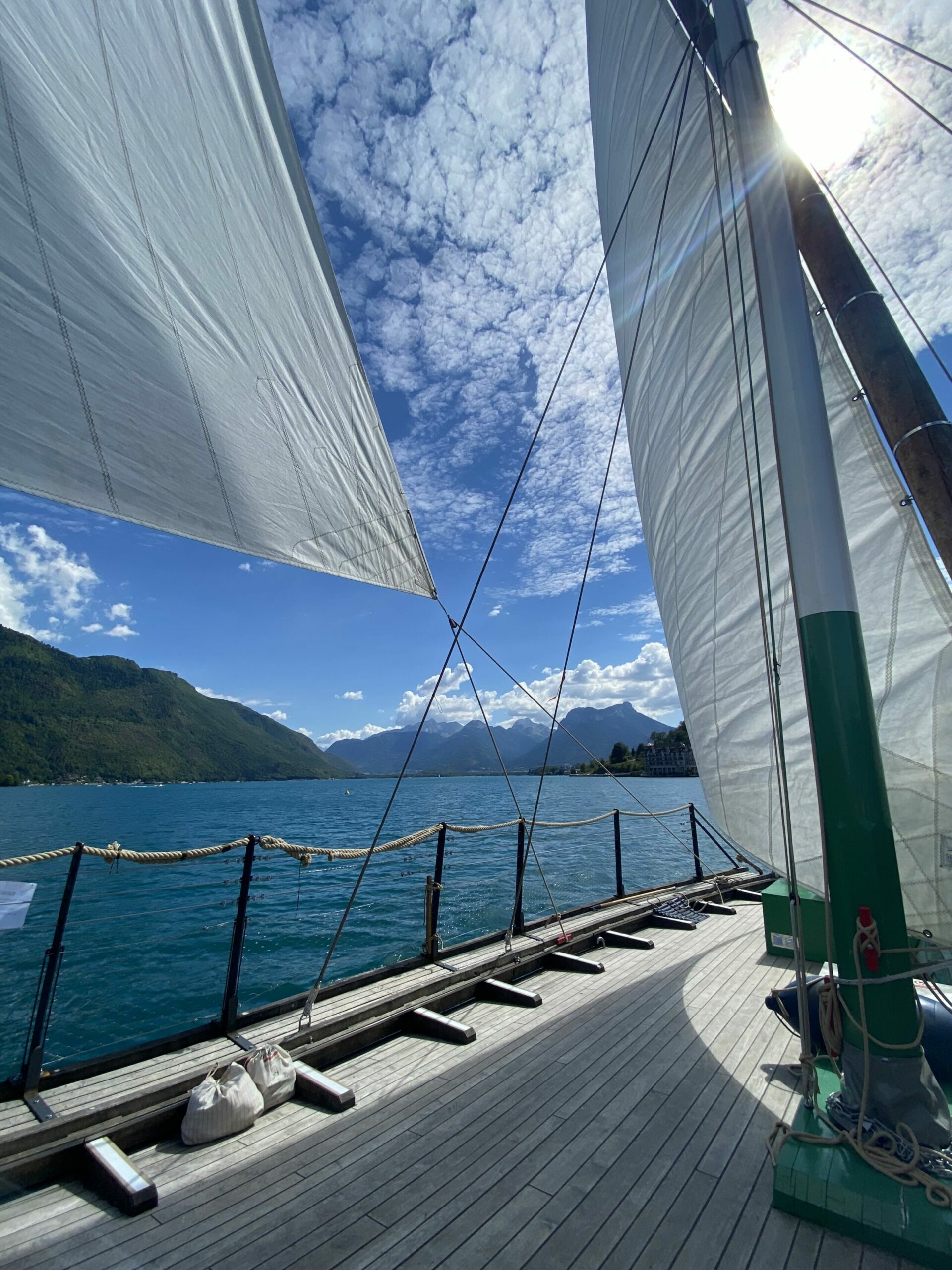 Espérance III voiles Sources du lac d'Annecy